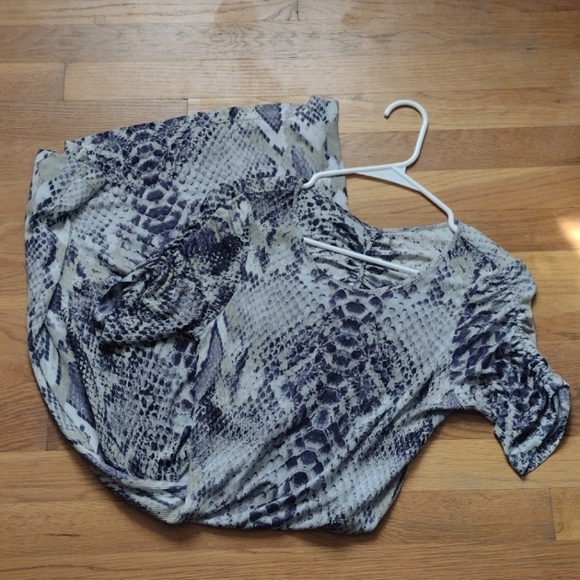 Python print silk midi dress - Picture 5 of 6